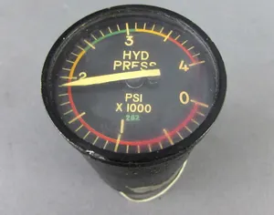 Nortek SR-07F Boeing Hydraulic Pressure Gauge Indicator 26 Volts PSI 1000 